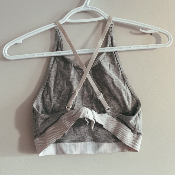 Calvin Klein Jeans Logo High-Neck Sports Bra/Tank - Picture 3 of 3